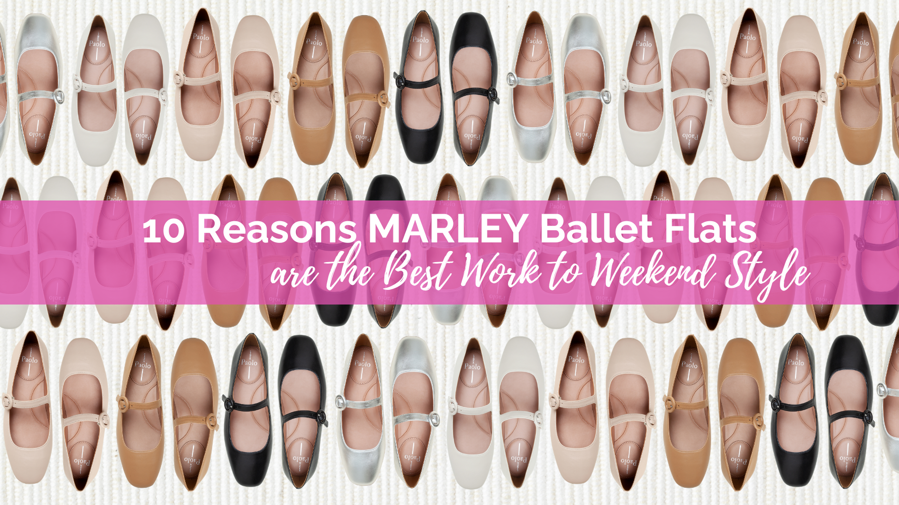 LINEA Paolo MARLEY Mary Jane ballet flats