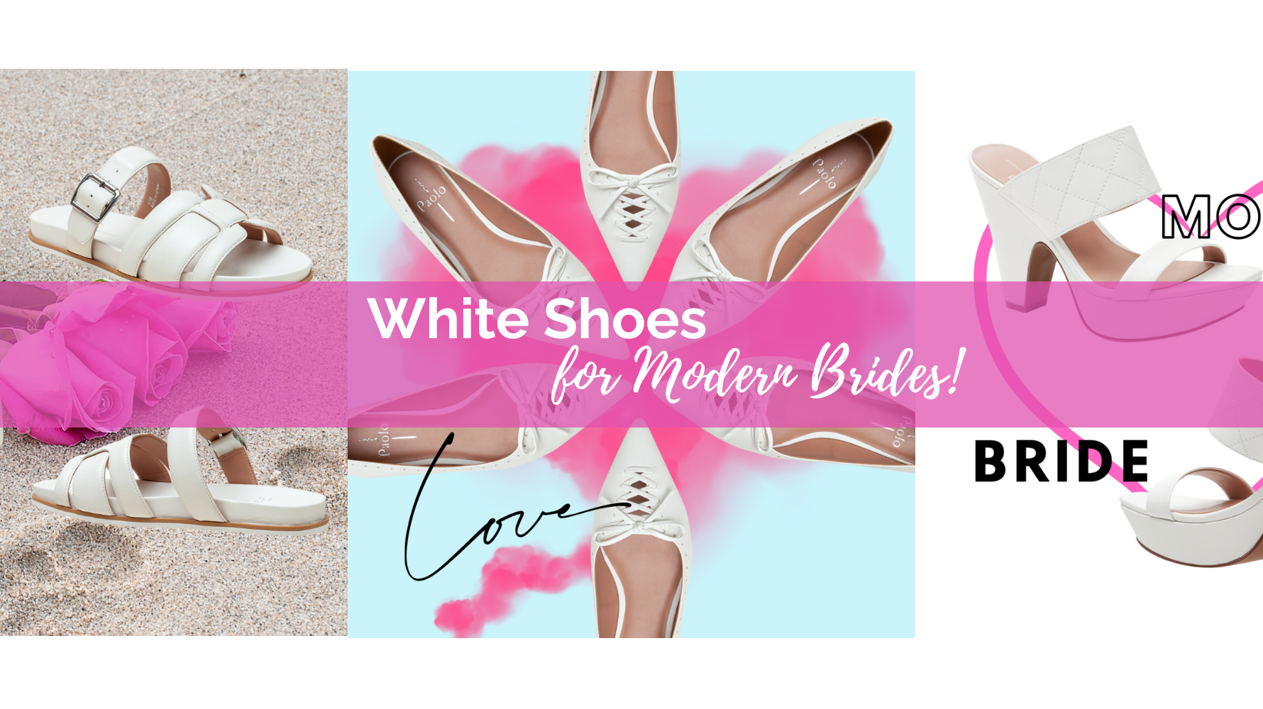 White Shoes for Modern Brides!
