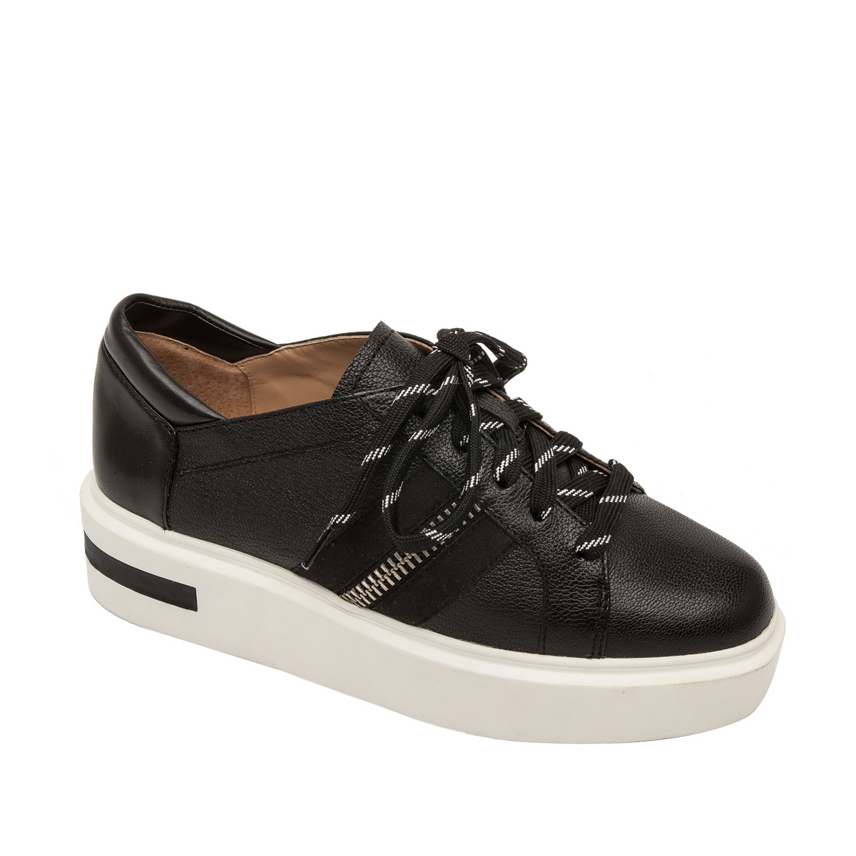 【PORTERNA】Lien lace-up sneakers KAREN | Lace-up Leather Platform Sneakers – LINEA Paolo Shoes