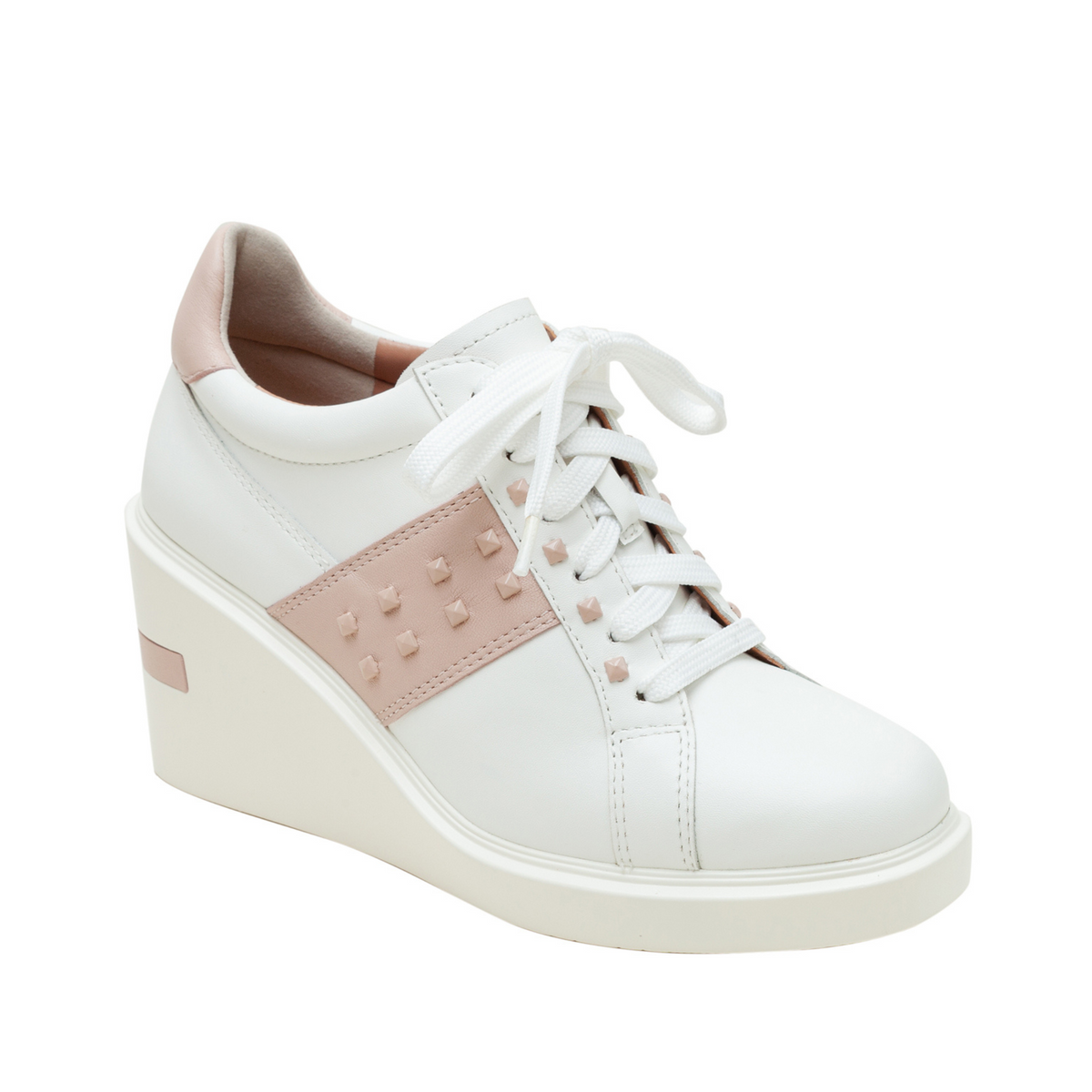 KATIA | Lace-Up Platform Sneaker Wedges