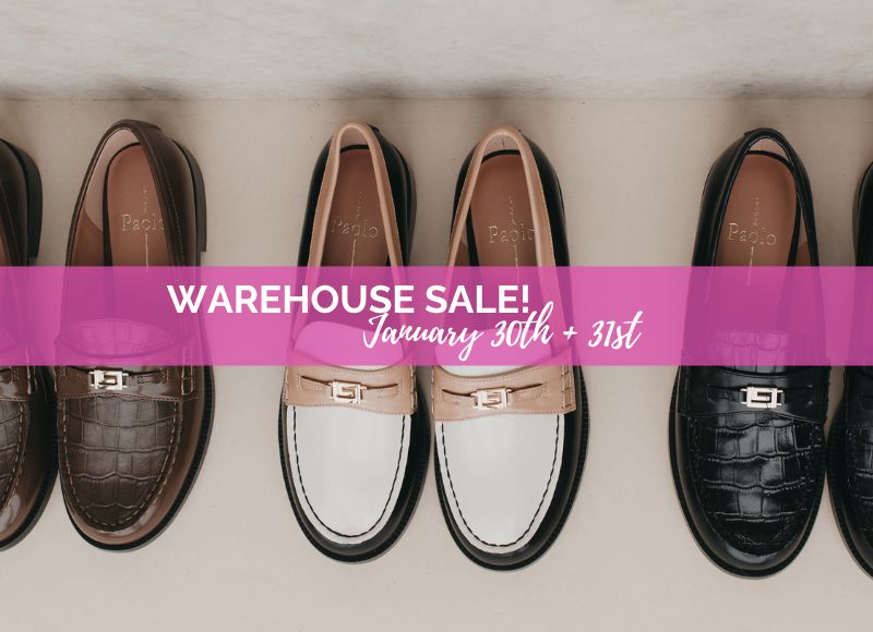 WAREHOUSE SALE!