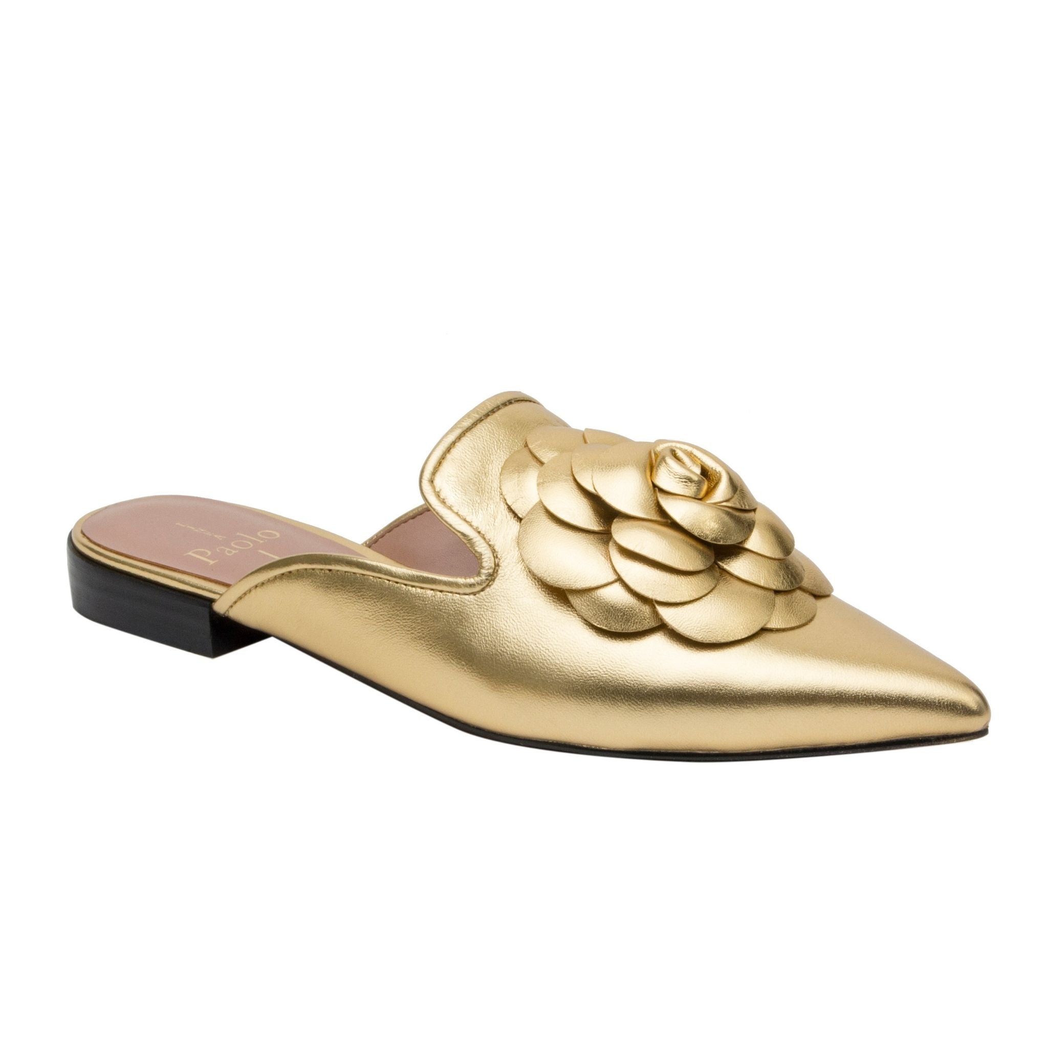 herlipto Twisted Two-Tone Mules