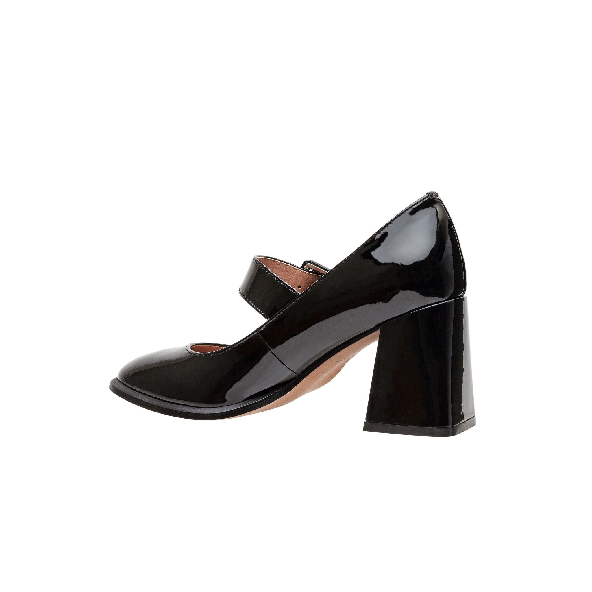 BELLE Block Heel Mary Jane Pumps