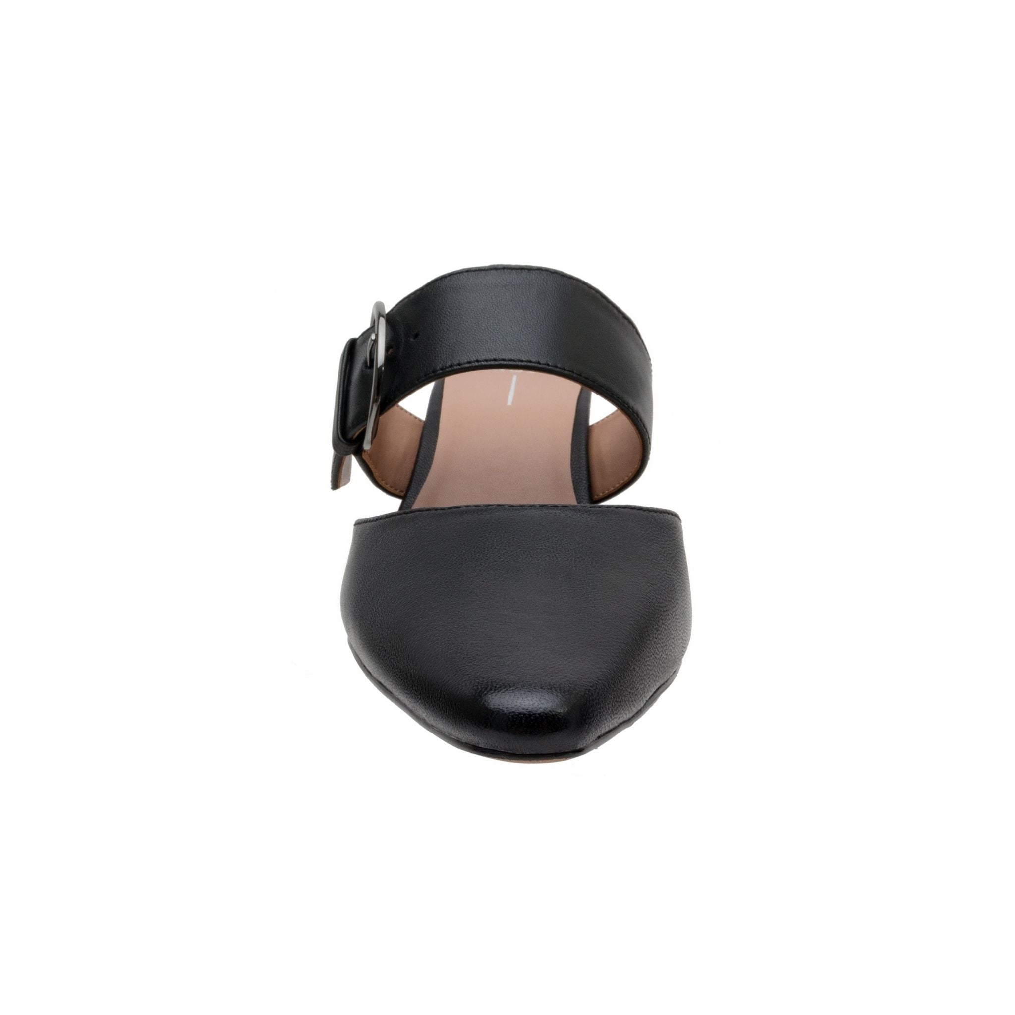 CYNTHIA | Buckled Kitten Heel Mules – LINEA Paolo Shoes