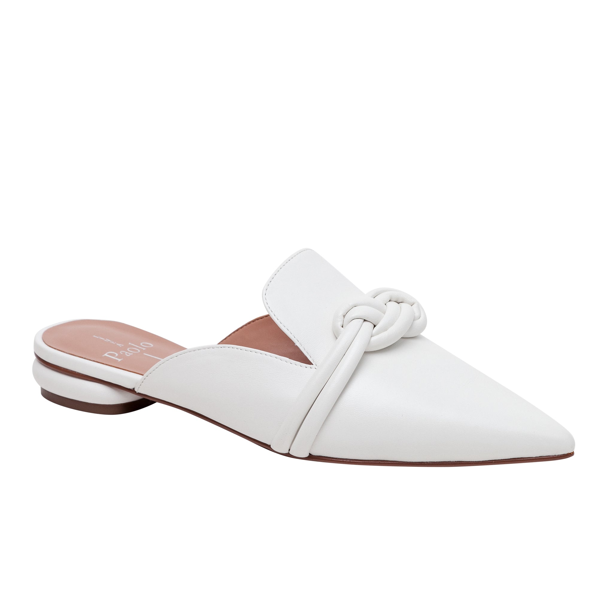 AZELIA | Knotted Leather Mules – LINEA Paolo Shoes