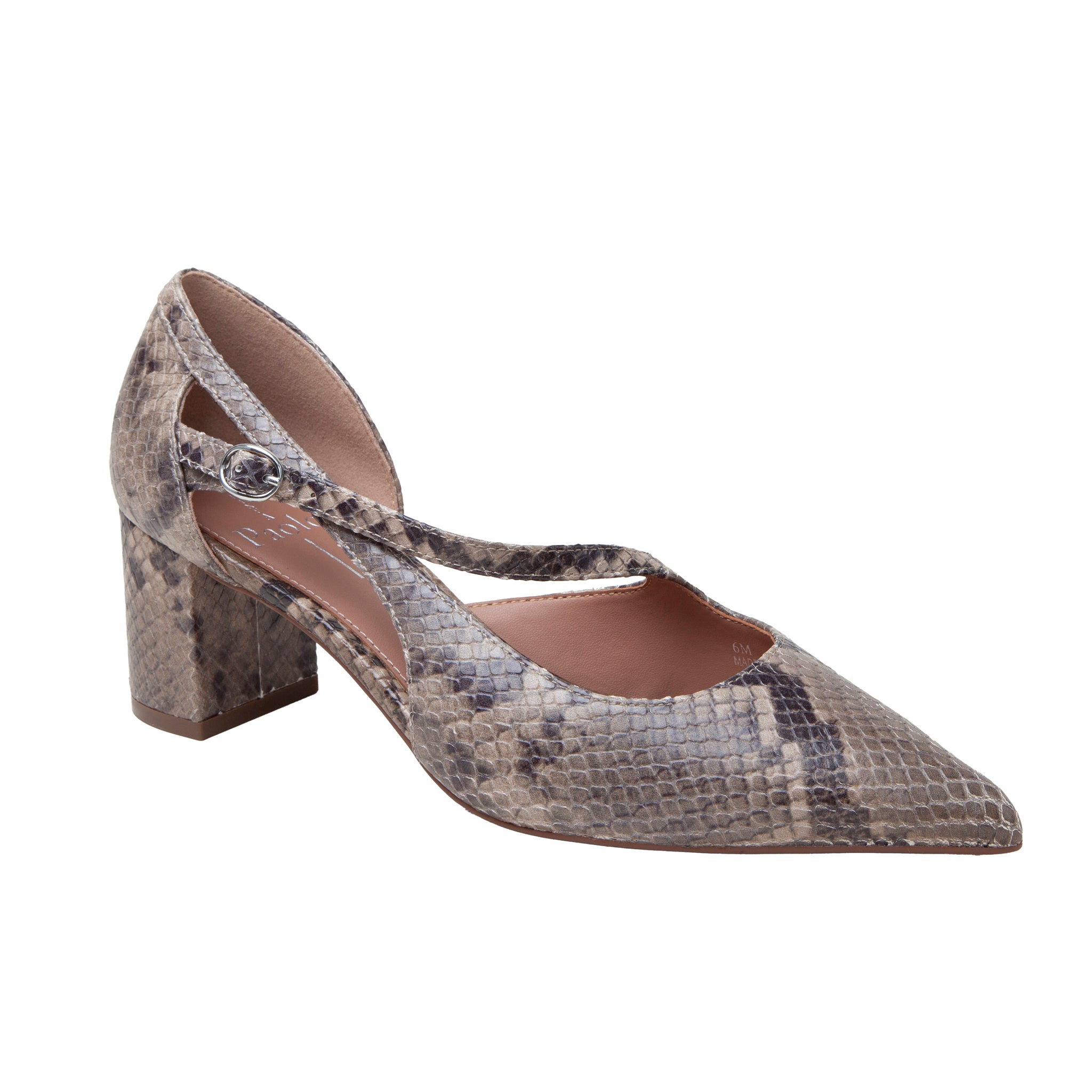BIONDY | Mid-Height Block Heel Pumps – LINEA Paolo Shoes