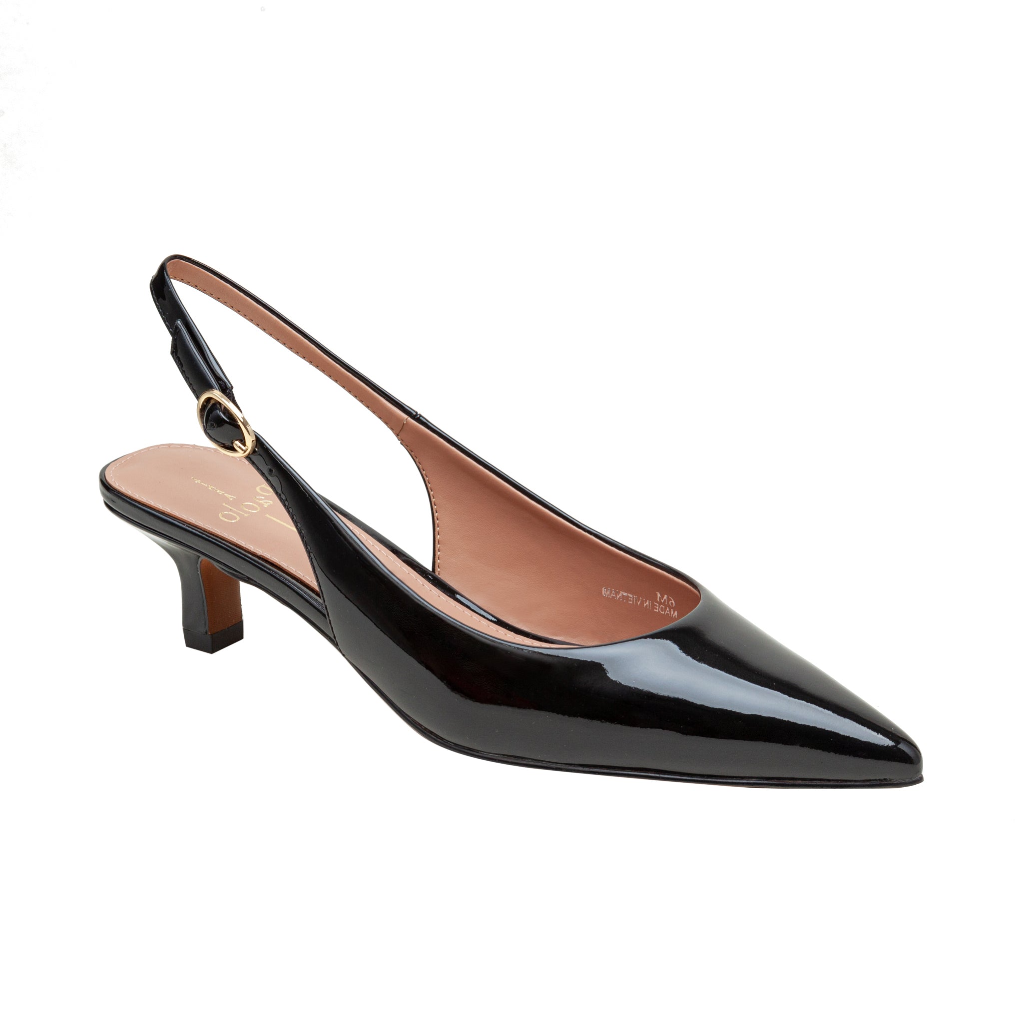 サンダル・ミュール CELINE | KITTEN MARY JANE SLINGBACK PUMP Céline Celine Kitten Heels Slingback Pumps w/ Metal Toe in
