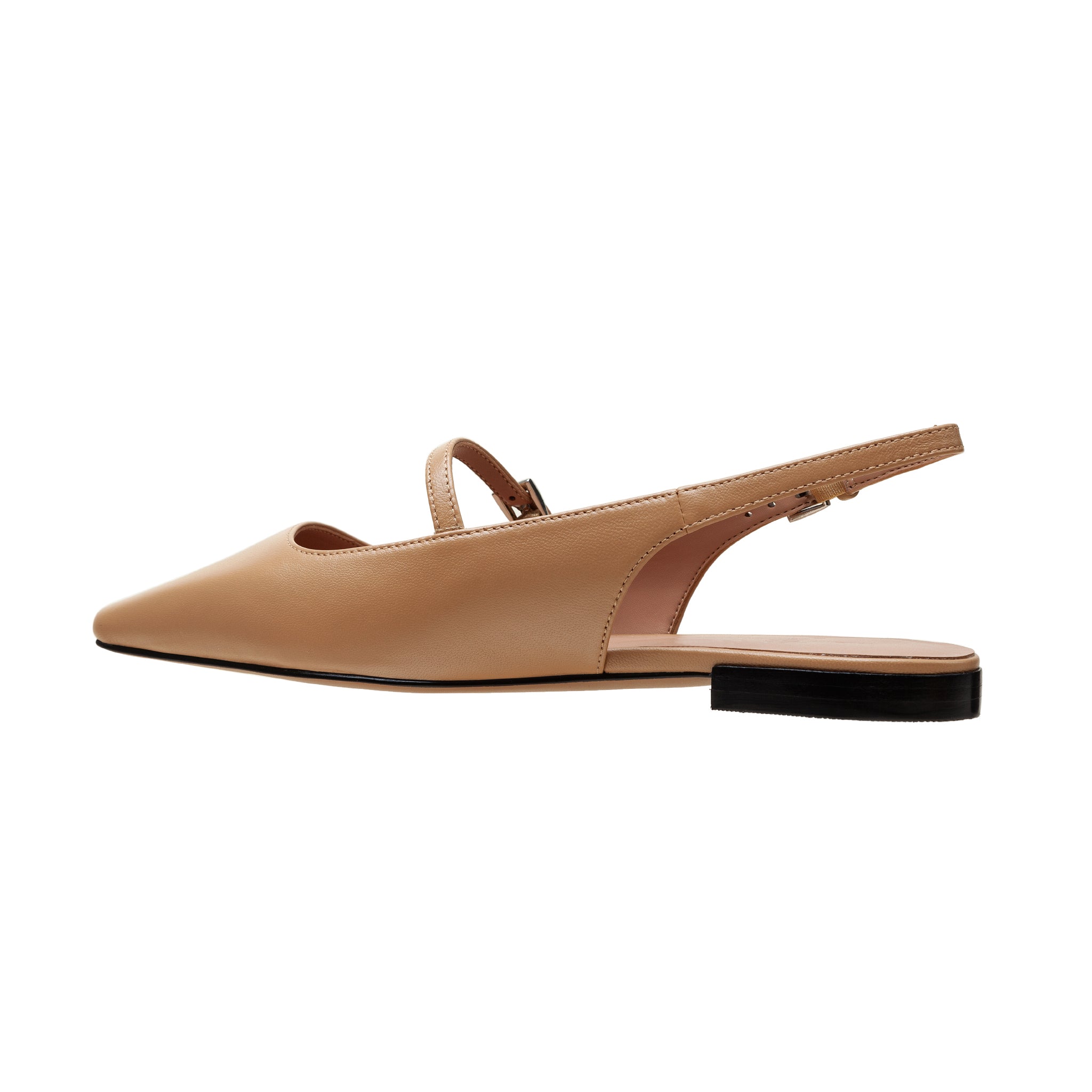 Linea Paolo Celeste Mary Jane Slingback Flats