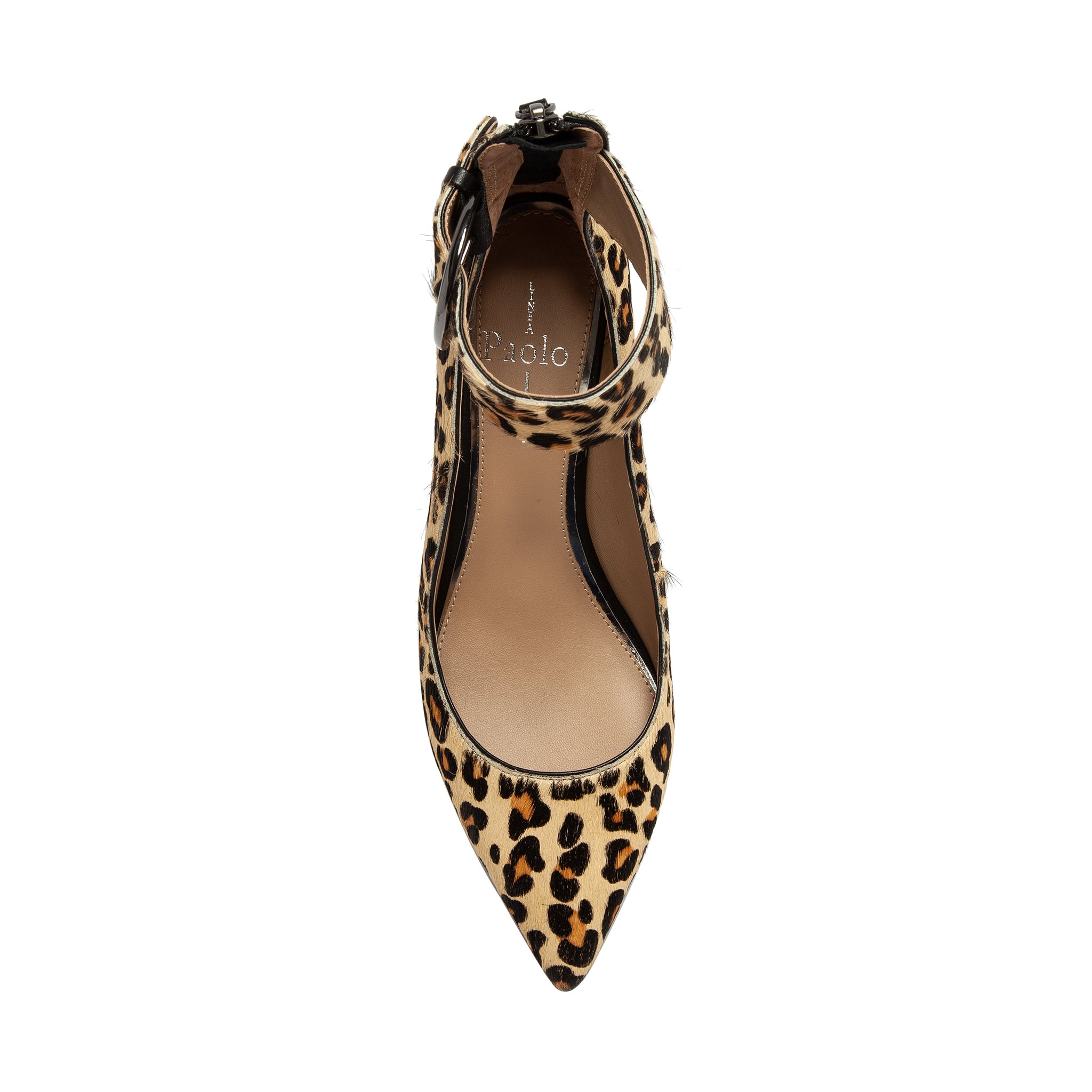 CORWYN | Contemporary Mid-Height Block Heel Halo Strap Pump