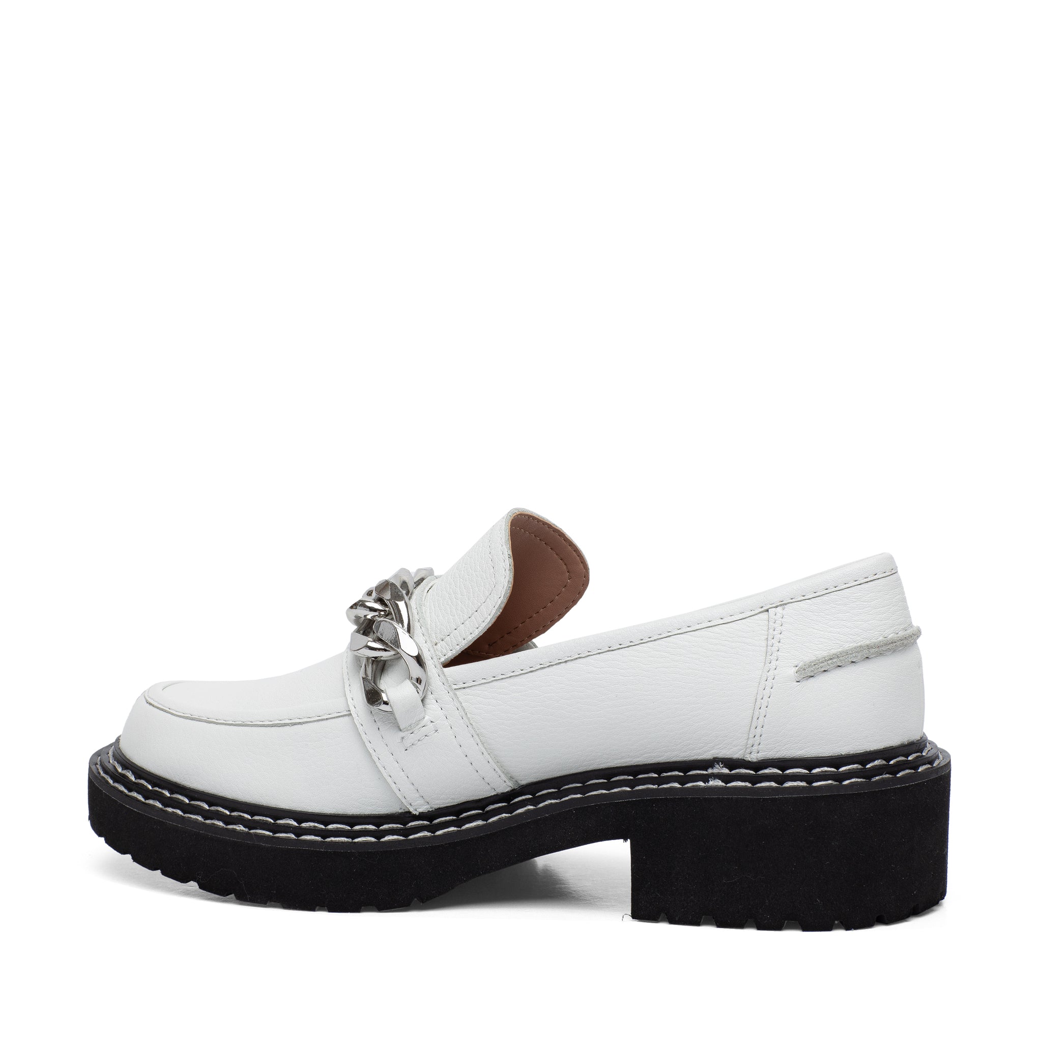 ELSIE | Lug Sole Chain Loafers – LINEA Paolo Shoes