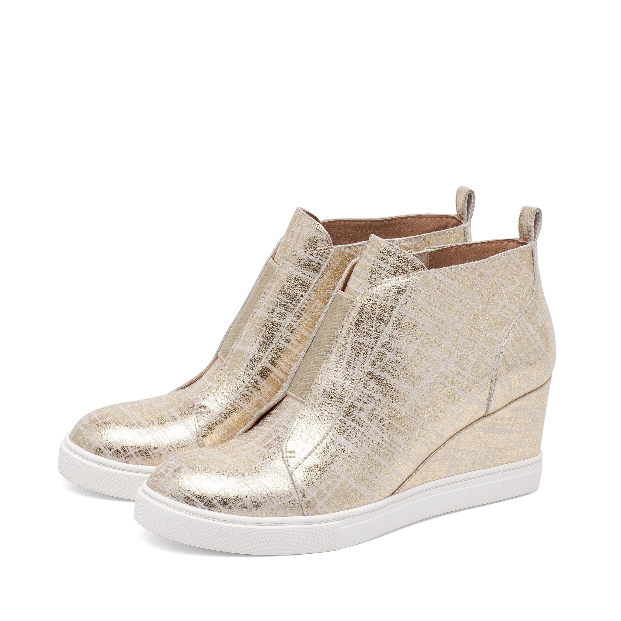 FELICIA SEASONAL Our Original Platform Wedge Sneaker Bootie LINEA Paolo Shoes