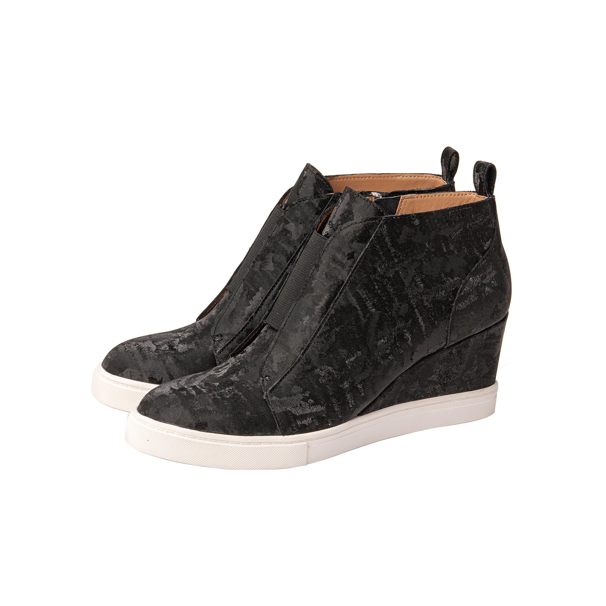 FELICIA SEASONAL Our Original Platform Wedge Sneaker Bootie LINEA Paolo Shoes