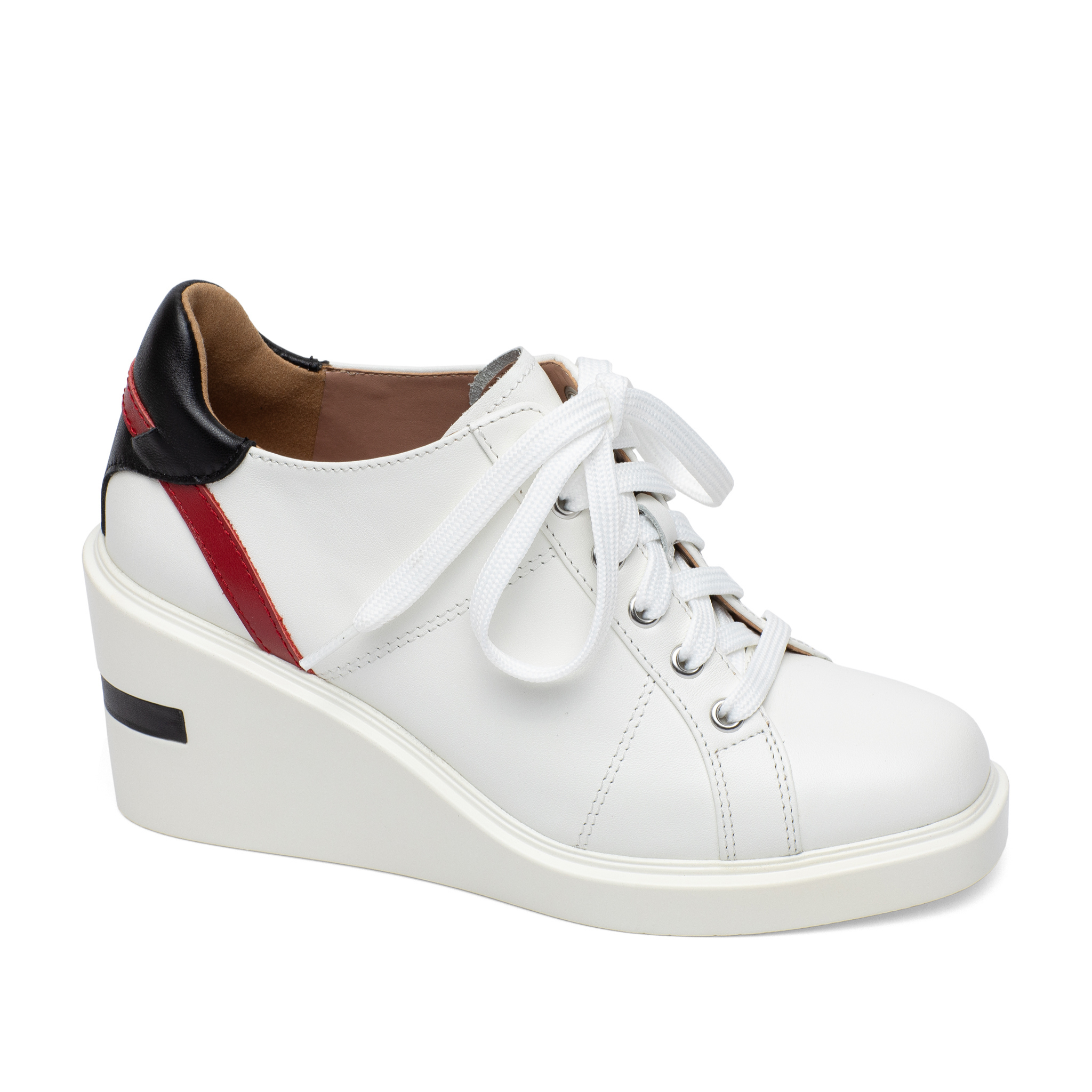 Wedge sneaker top linea paolo