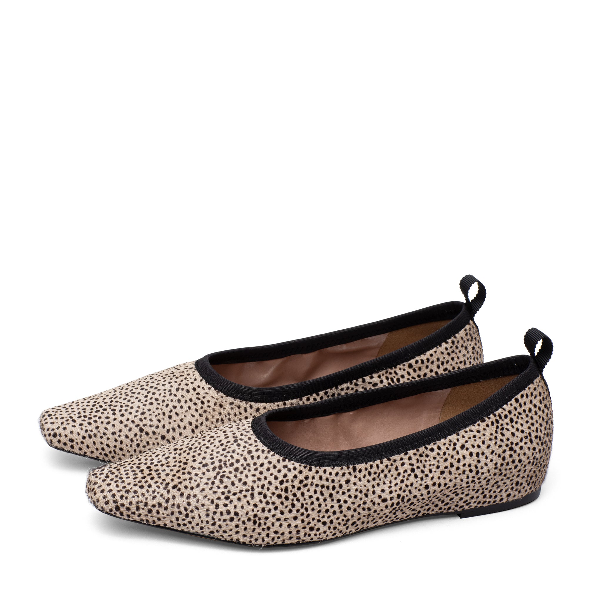 MEGHAN II | Svelte Square Toe Hidden Sliver Wedge Ballet