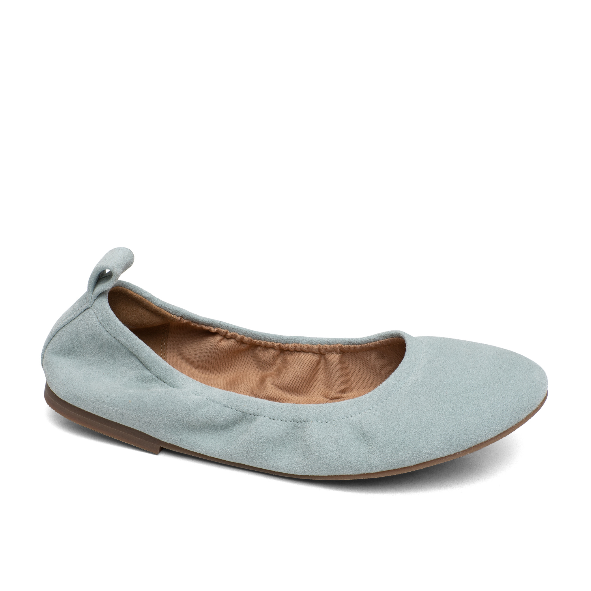 MONTE | Elastic Topline Round Toe Ballet Flats