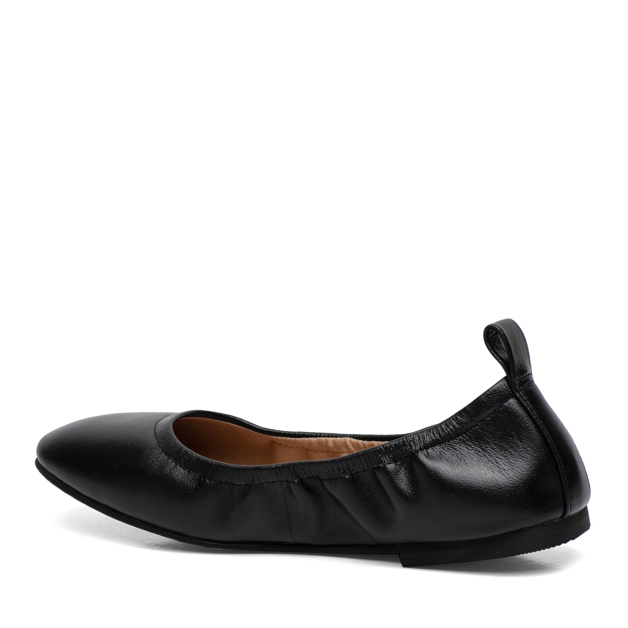 MONTE | Elastic Topline Round Toe Ballet Flats