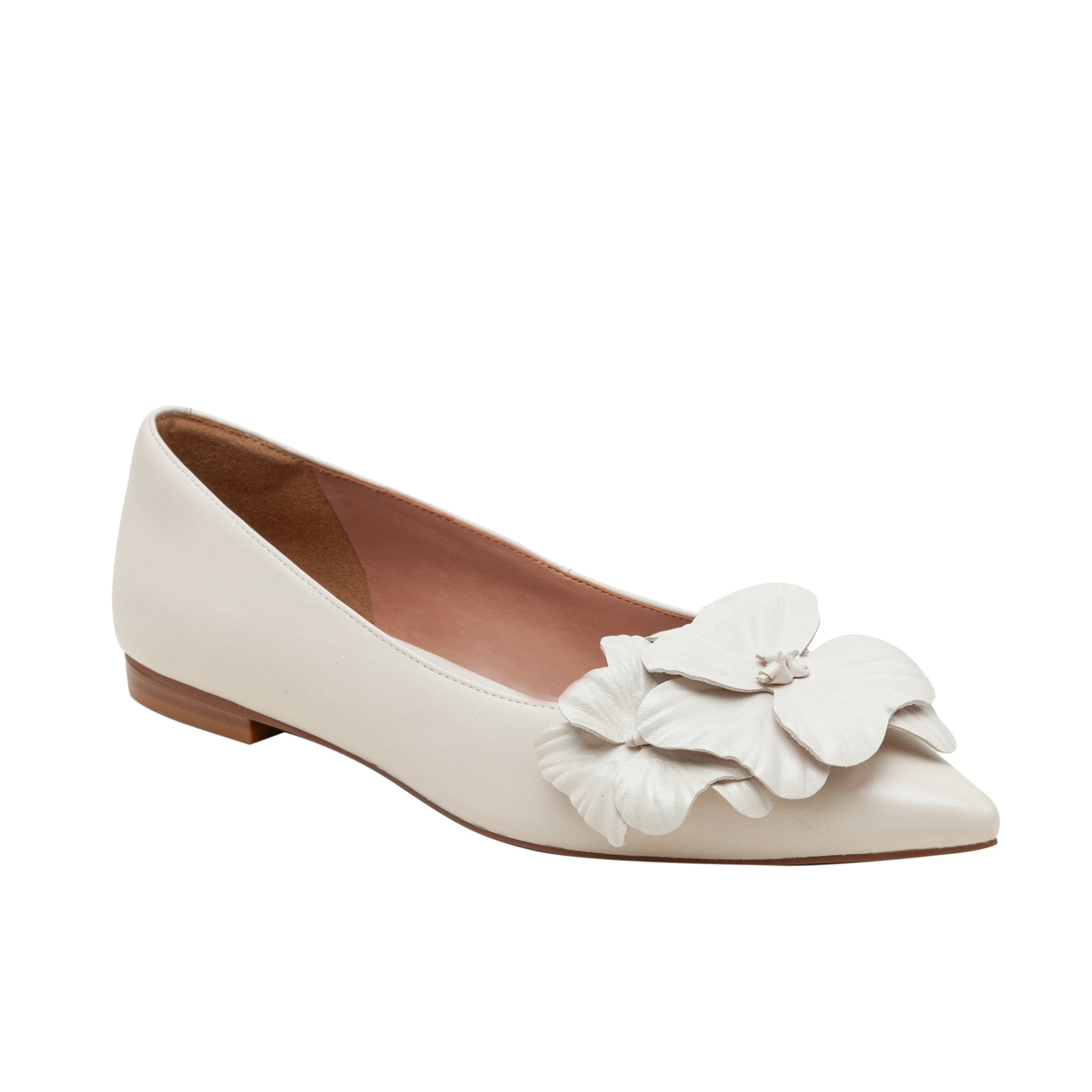 billlie ムンスア ペンコン ポラロイド NERINE | Feminine Floral Leather Skimmers – LINEA Paolo Shoes