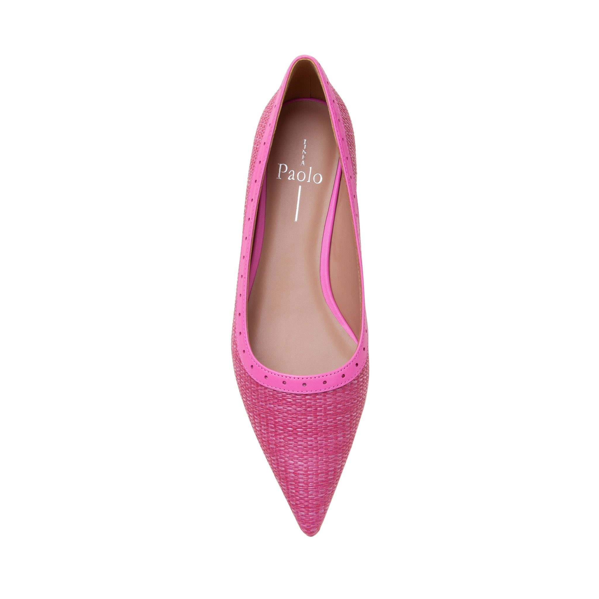 Pretty Ballerinas バレーシューズ メッシュ ラメ ピンク 1920A プリティ・バレリーナ