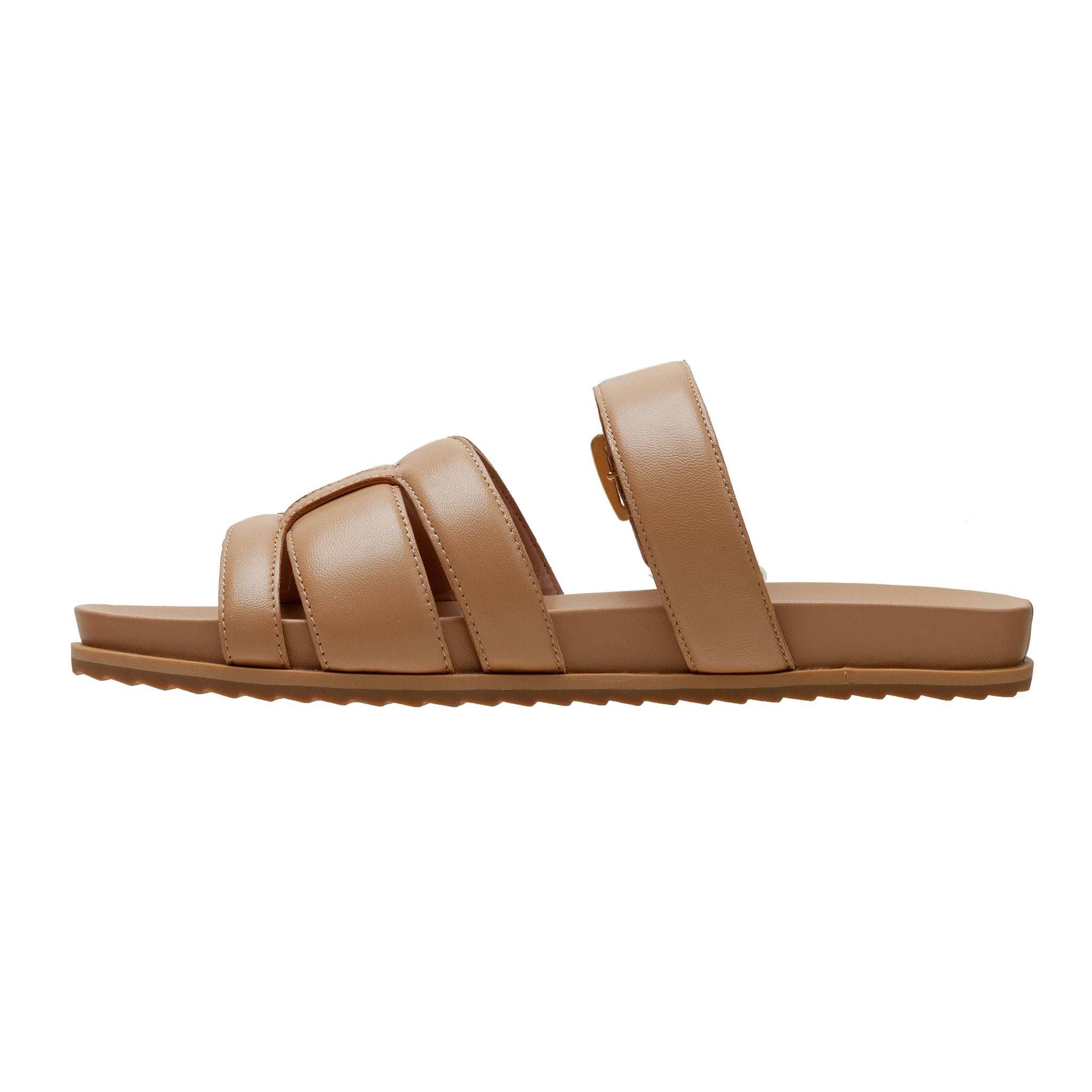 ROSALIE | Nappa Cork Footbed Sandals – LINEA Paolo Shoes