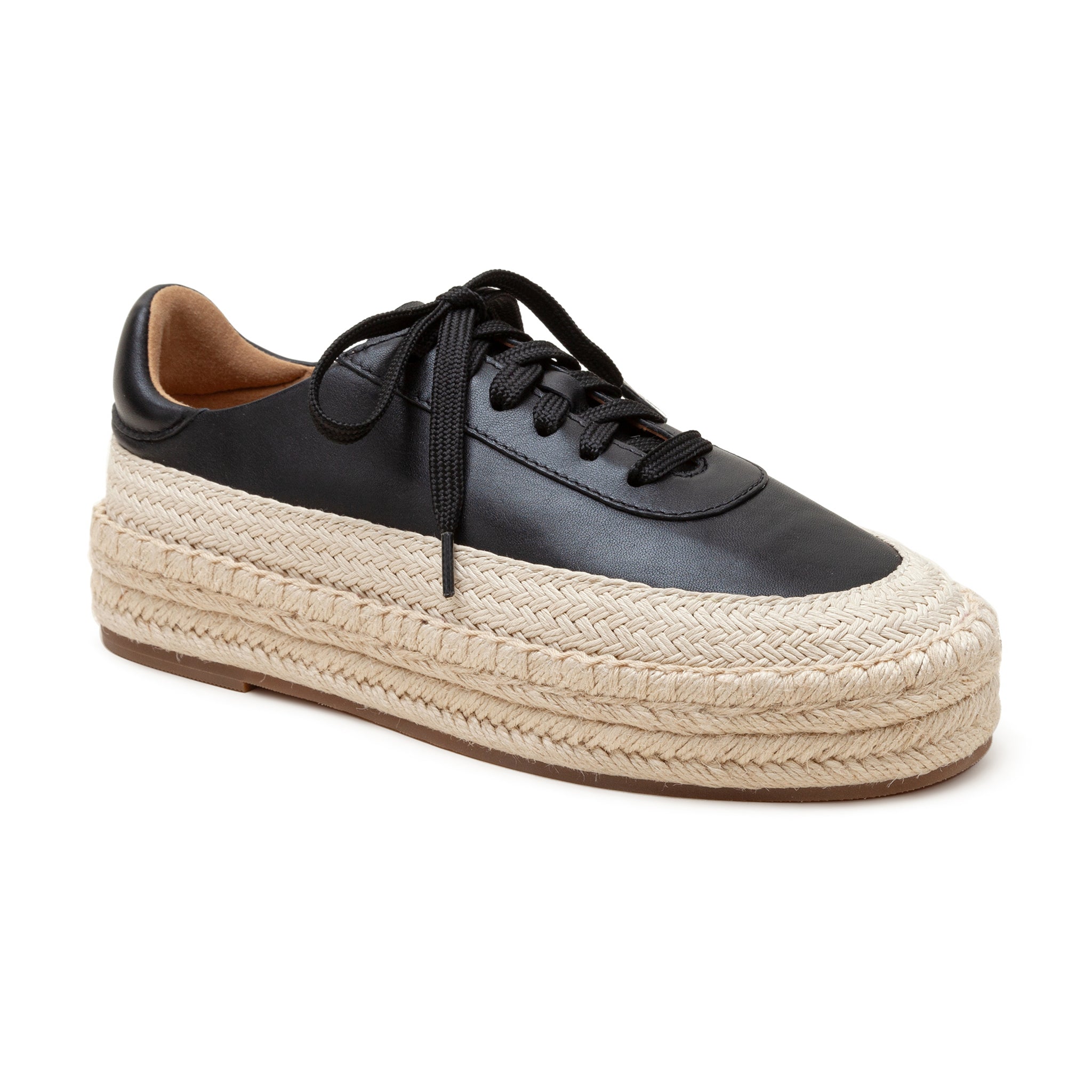 SELMA Lace Up Espadrille Sneakers LINEA Paolo Shoes