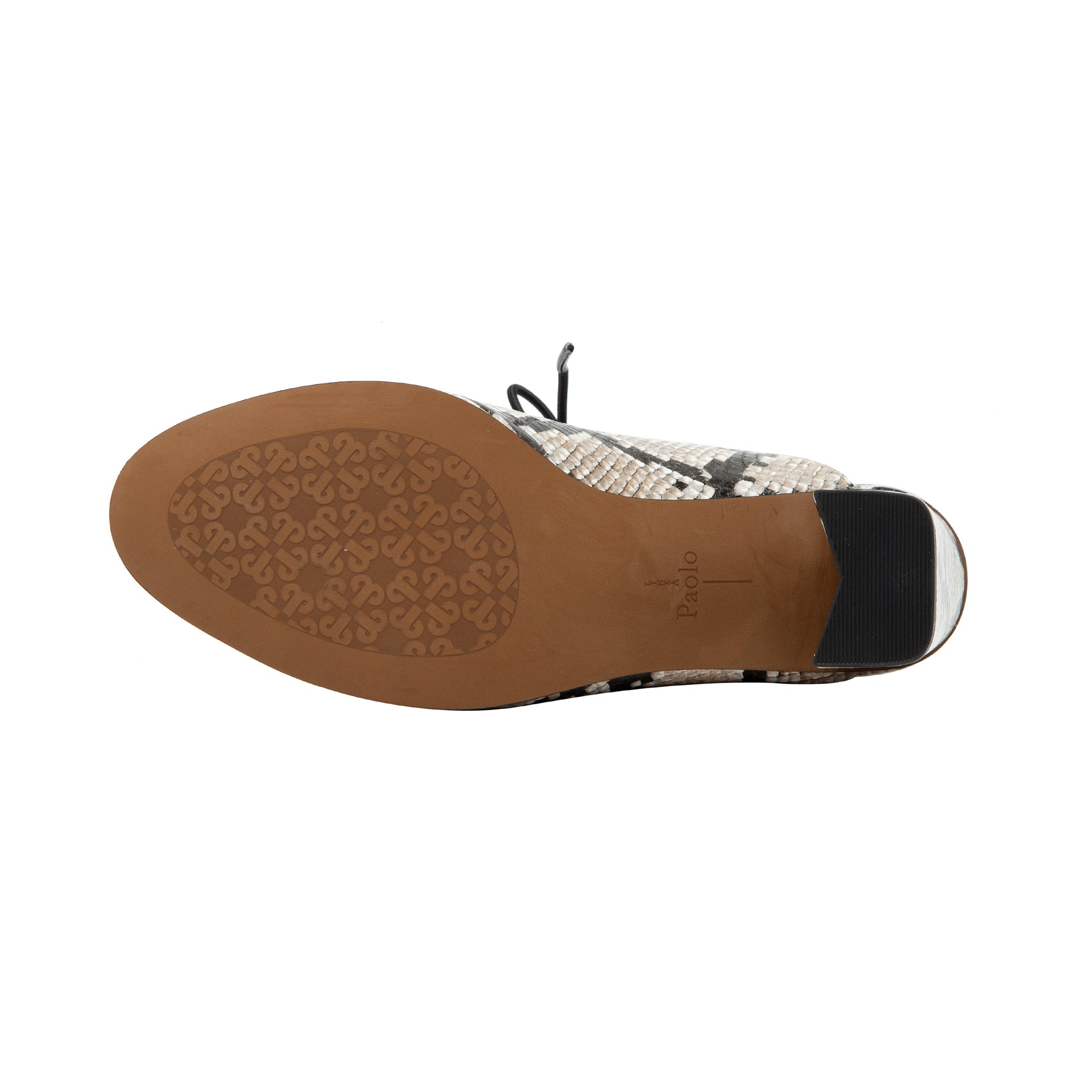 SYLVIE | Sassy Lace-Up High Block Heel Leather Mule – LINEA